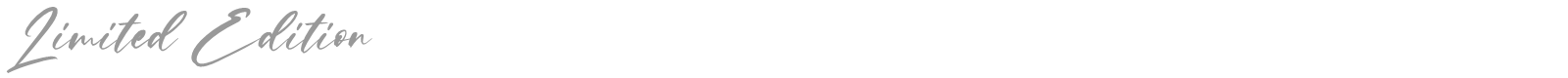 Limited Edition font preview